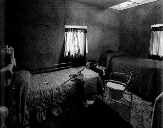 Bedroom, Bryant (Hay Bale) House