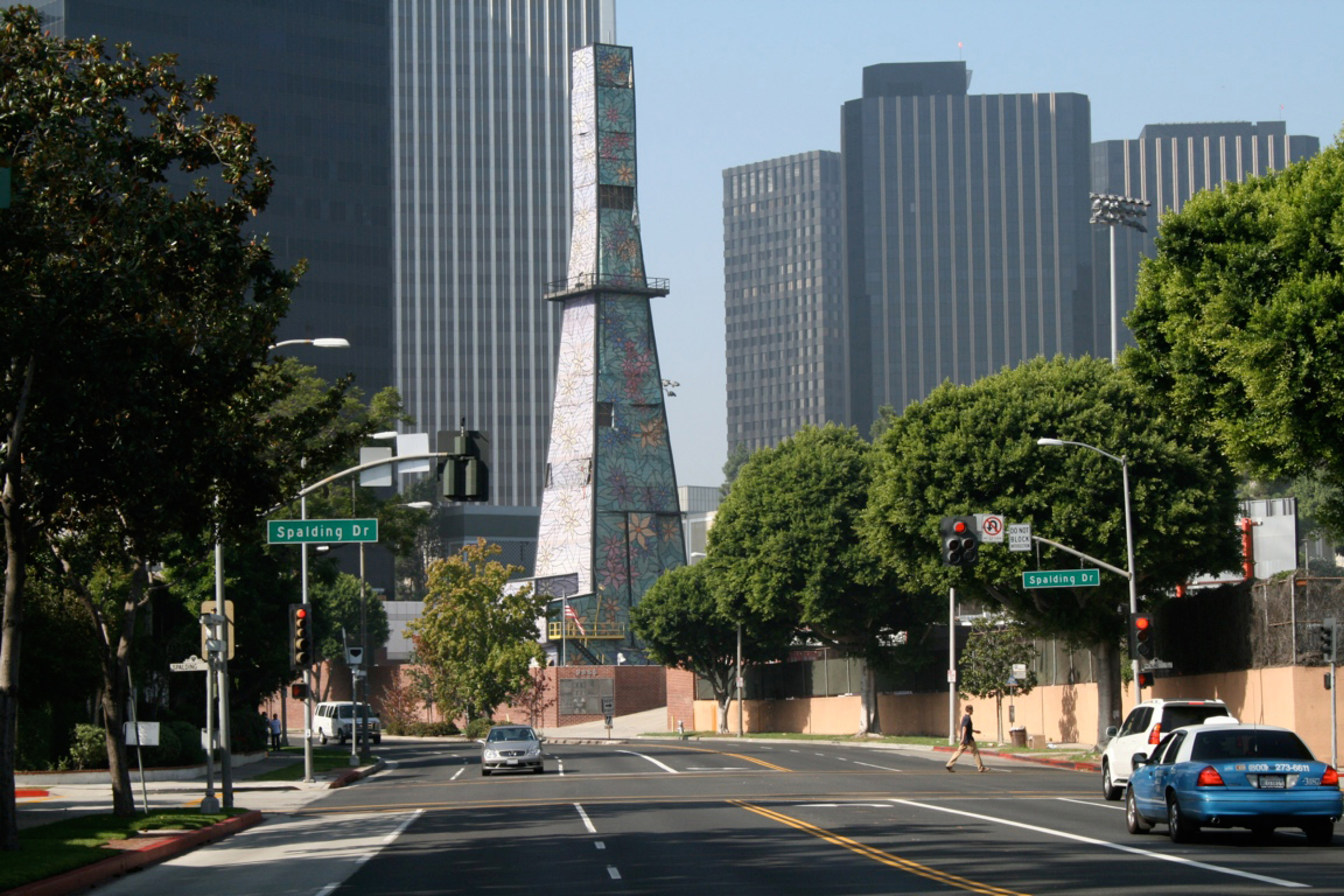 Click to Enlarge Venoco Oil Field Tower