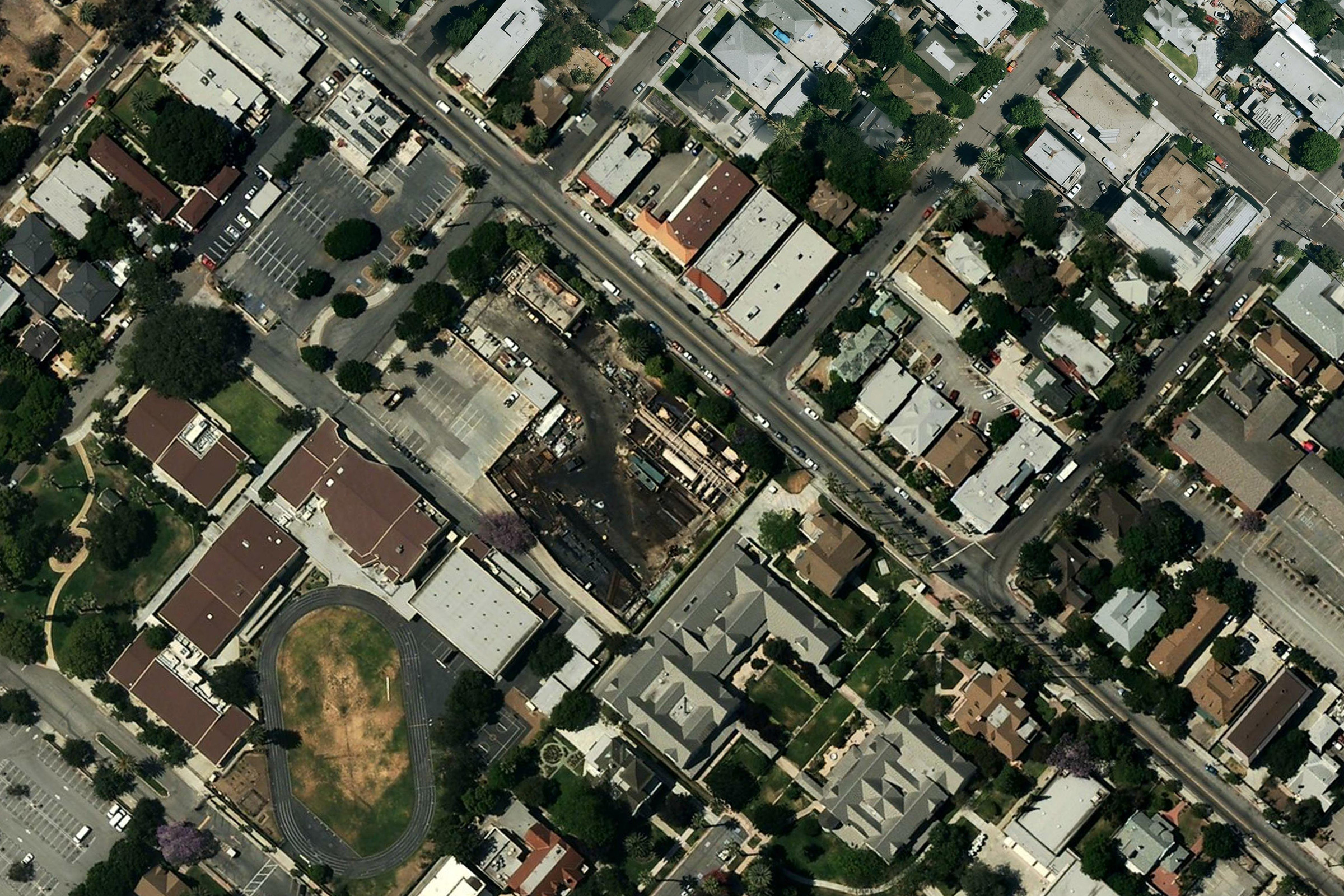 Click to Enlarge St. James Oil operates 21 wells on 23rd St aerial view