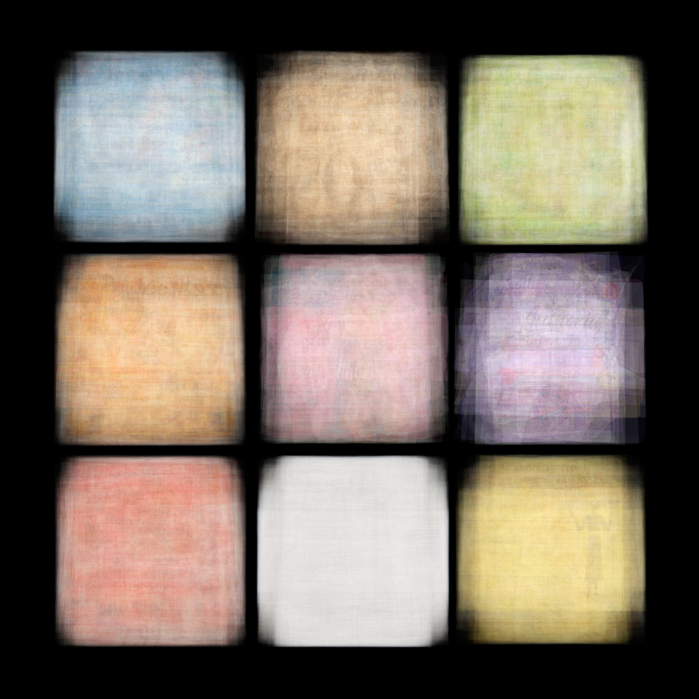 Click to Enlarge Paper by color.