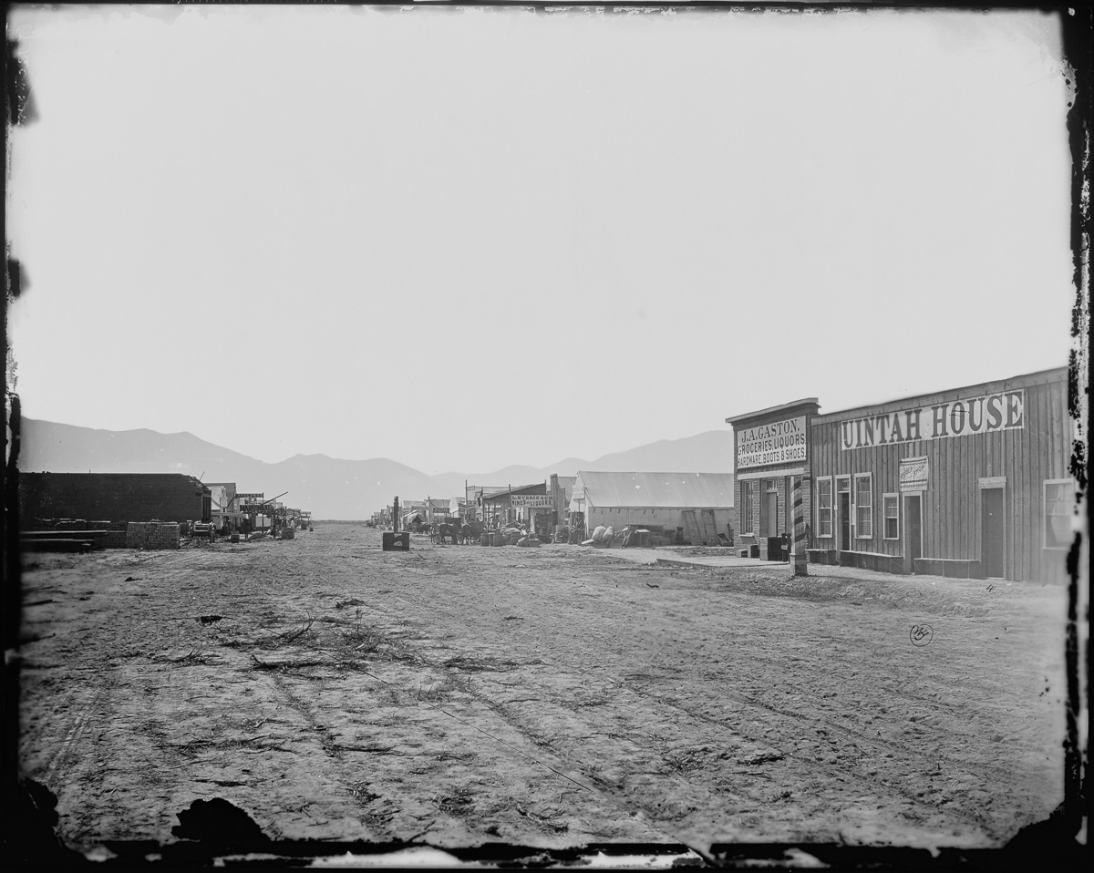 Click to Enlarge William Henry Jackson, Box Elder County, Utah.