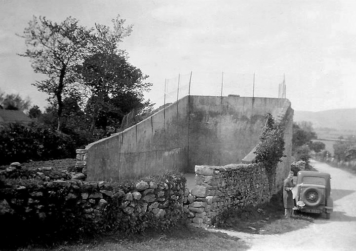 Handball court, 1930s