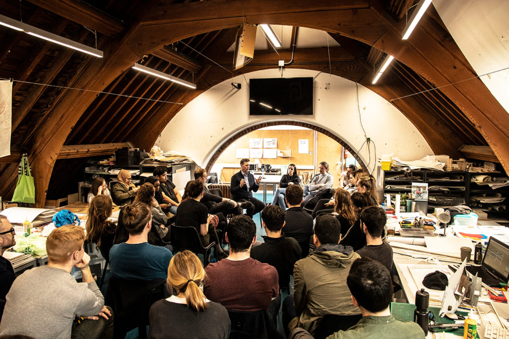 Architecture studio conversation at University College Dublin in the now-distant recent past.