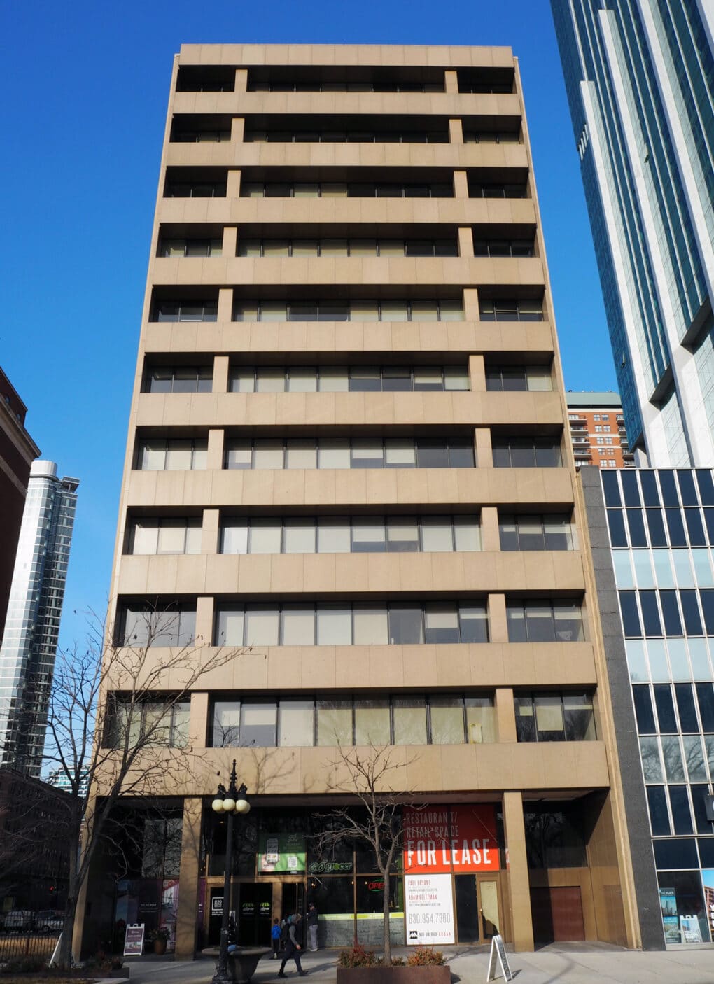 International style office building.