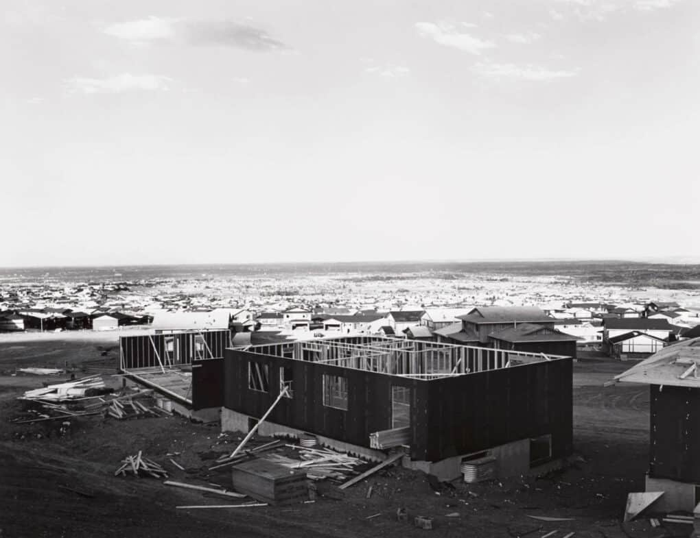 New tracts, west edge of Denver, Colorado, 1973–74, from What We Bought.