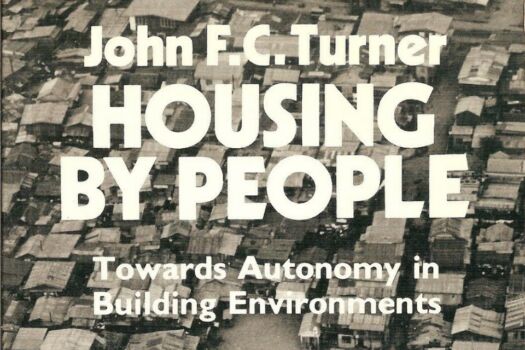 Cover of a book with an aerial view of an informal settlement.