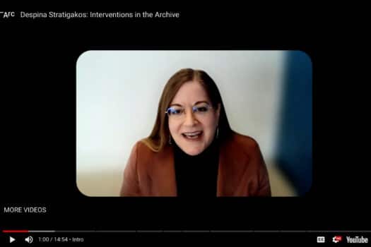 Despina Stratigakos on Zoom.