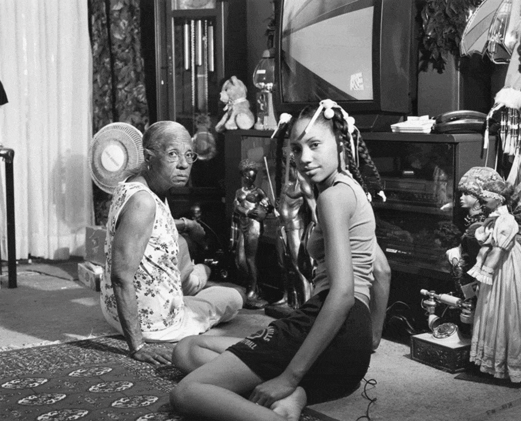 LaToya Ruby Frazier, Grandma Ruby and Me from The Notion of Family, 2005.