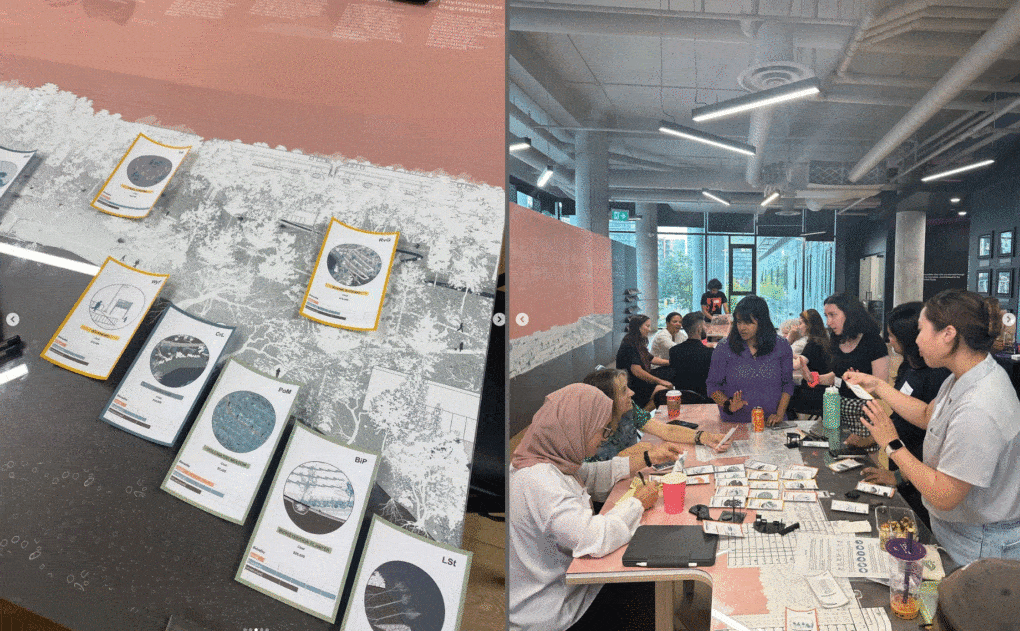 In summer 2023, the Parks in Action exhibition at the World Urban Pavilion in Toronto’s Regent Park brought together community members, climate experts, and policymakers for public educational events.
