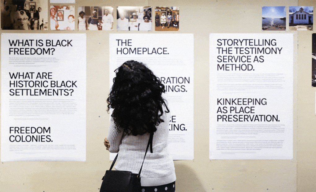 From the exhibition Afrotopias of the West, at the University of Virginia, curated by Andrea Roberts.