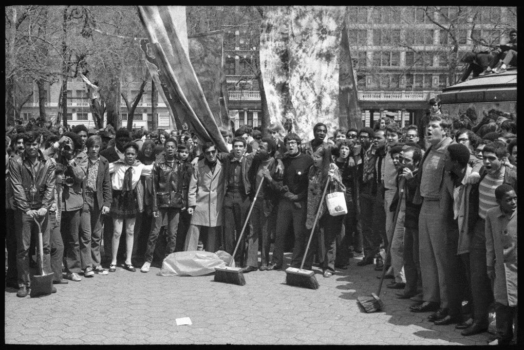 Earth Day demonstration, Union Square, April 22, 1970.