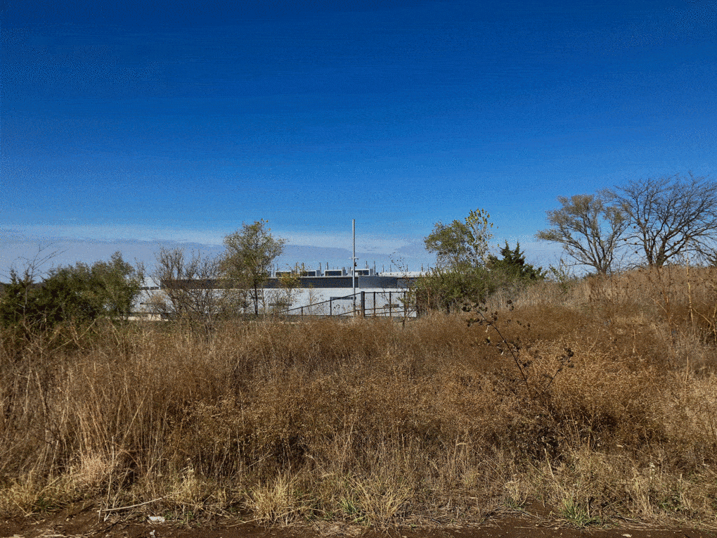 National Bio and Agro-Defense Facility, as viewed from the south, Manhattan, Kansas.