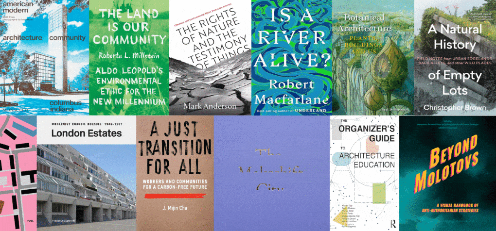 Composite of the covers of the books under review
