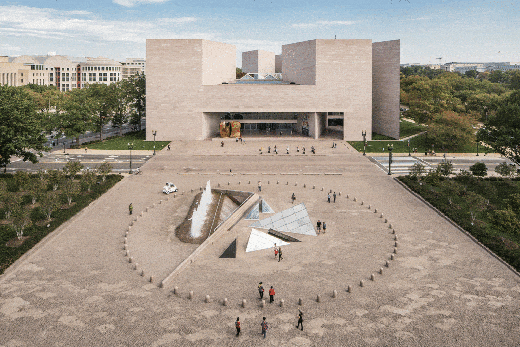 The National Gallery of Art, East Building, Washington, D.C.