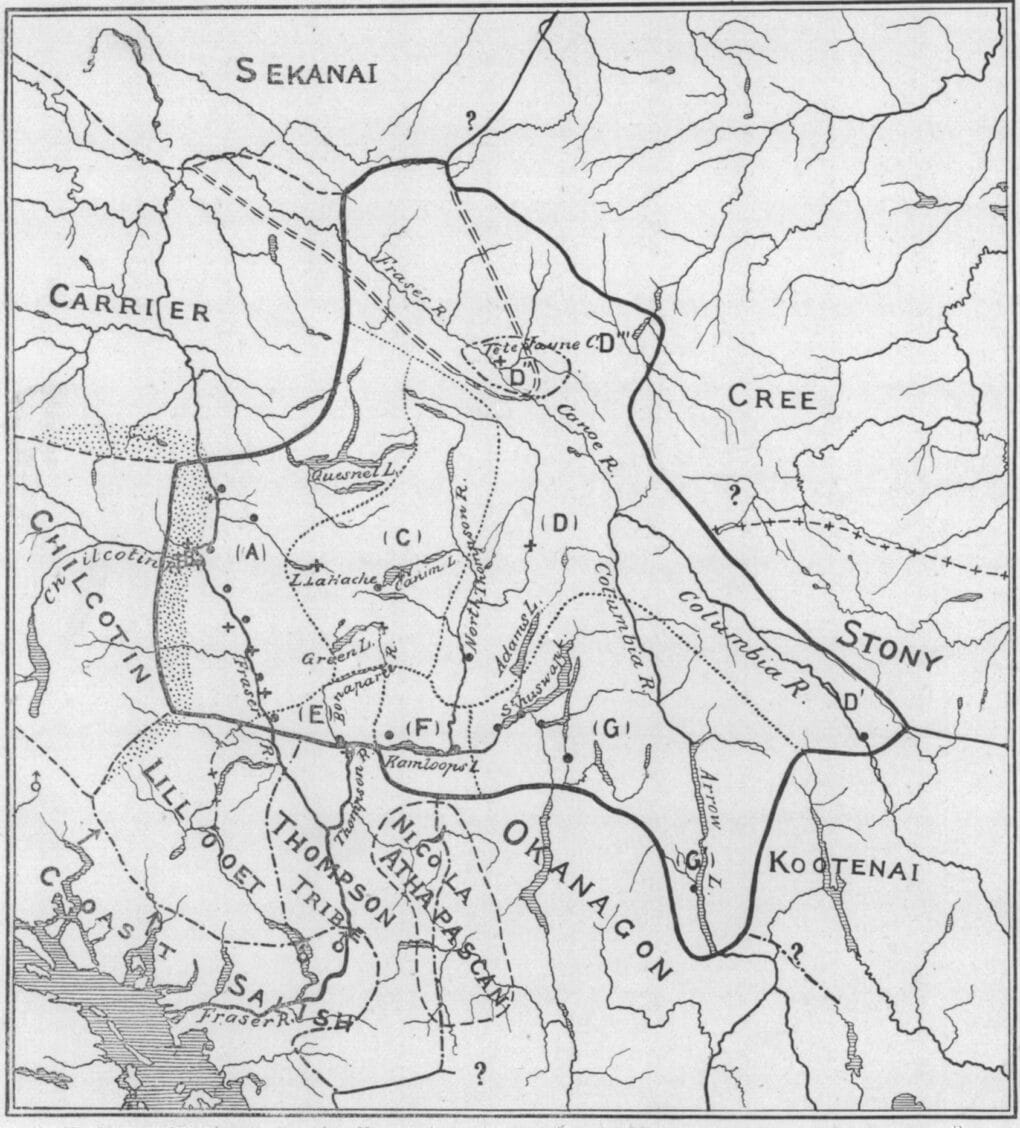 Black and white map.
