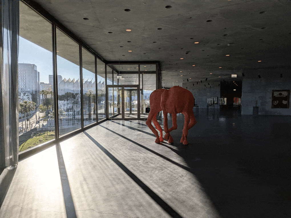 LACMA, David Geffen Galleries, installation view, April 2026. 